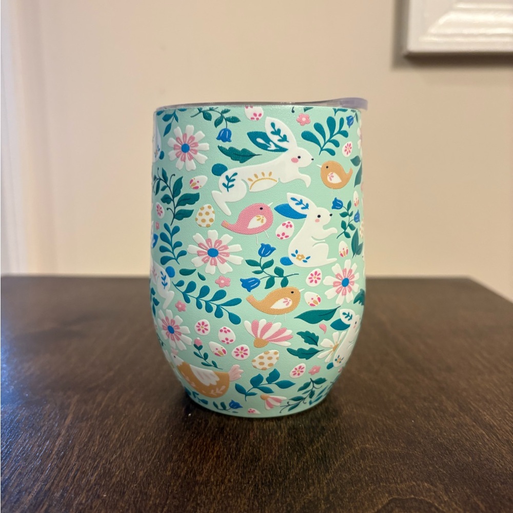 Floral Patterned Tumbler- NWOT
